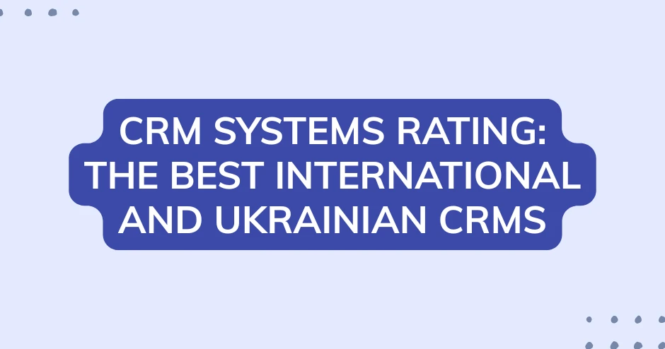 TOP 10 CRM systems - SRM rating 2024 | Skylex
