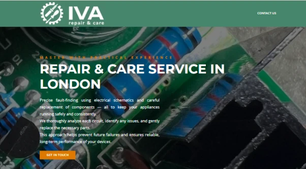 Website Home Page, Users, Finance, Learning
